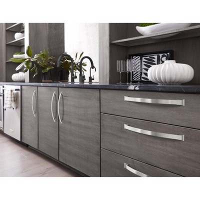 Polished Chrome 18" Modern Appliance Pull with Mounting Hardware