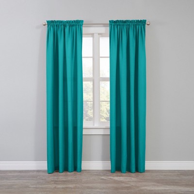 BrylaneHome BH Studio Microfiber Rod-Pocket Panel