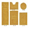 Lux Premium 100% Cotton Tufted Solid Reversible 5 PC Bath Rug Set – Ultra-Soft, Water-Absorbent, Durable, Machine Washable Bathroom Rug - 2 of 4