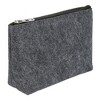 Unique Bargains Office Felt Stationery Storage Zipper Pen Pencil Bag - image 3 of 4