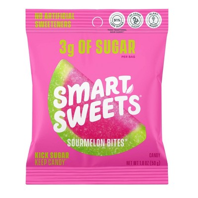 Smartsweets Sourmelon Bites Sour Gummy Candy - 1.8oz : Target