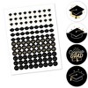 Big Dot of Happiness Hello College Graduation Party Round Candy Sticker Favors - Labels Fits Chocolate Candy (1 Sheet of 108) - image 2 of 4