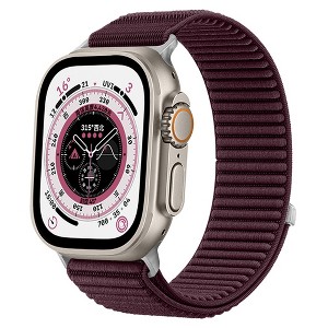 HTUTWOO Nylon Loop Apple Watch Band, Sport Woven Strap 38/40/41/42/44/45/49mm for iWatch Series 11 10 9 8 7 6 5 4 3 2 1 SE Ultra for Women Men - 1 of 4