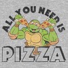 Juniors Womens Teenage Mutant Ninja Turtles All You Need is Pizza Raphael T-Shirt - 2 of 4