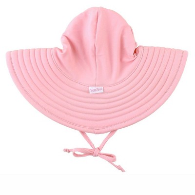 RuffleButts Girls UPF50+ Sun Protected Swim Hat