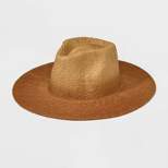 Ombre Paper Straw Panama Hat - Universal Thread™