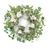 Mixed Floral and Foliage Candle Ring 17.5"D - 2 of 2
