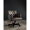 Chambers Desk Chair - Clay/Black - Safavieh - 2 of 4