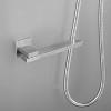 PAGED 10 Inch Square Rain Shower Head Luxury Shower Head with Handheld for Bathroom, Locker Room - 3 of 4