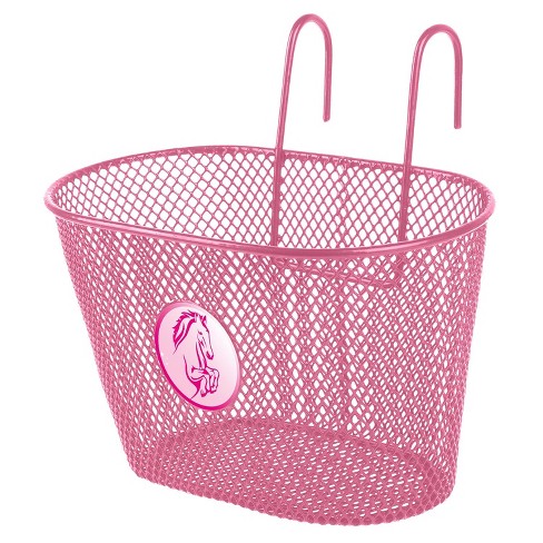 Kid s Wire Basket Pink Unicorn Target