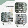 5 Tier Bookshelf, Industrial Bookcases and Bookshelves, Home Office Open Bookshelf, MDF Board, Metal Frame, Tall Bookcase Furniture for Living Room - 4 of 4