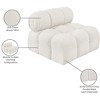 Meridian Furniture,Ames Boucle Fabric Armless - 3 of 4