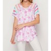 Women's Stars & Stripes Raglan Top - honeyme - 2 of 4