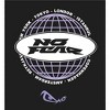 No Fear Lavender Grid Globe With Logo  Adult Crew Neck Short Sleeve Tee - 2 of 2