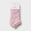 Women's Marled 2pk Cozy Low Cut Socks - Auden™ One Size - 2 of 3