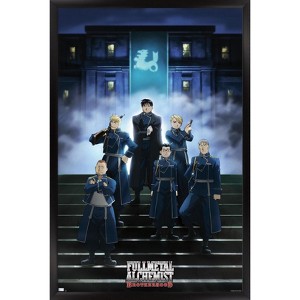 Trends International Fullmetal Alchemist: Brotherhood - Key Art 2 Framed Wall Poster Prints - 1 of 4