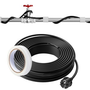 VEVOR Self-Regulating Pipe Heating Cable, 120-feet 5W/ft Heat Tape for Pipes Freeze Protection, Protects PVC Hose, Metal and Plastic Pipe - 1 of 4