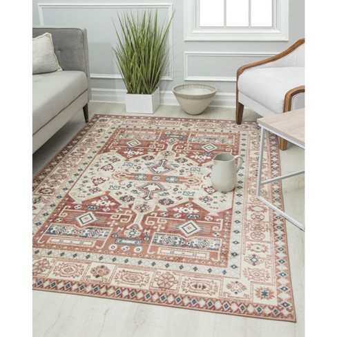 Rugs America Gallagher Vintage Transitional Area Rug - image 1 of 4