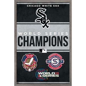 Trends International MLB Chicago White Sox - Champions 23 Framed Wall Poster Prints - 1 of 4