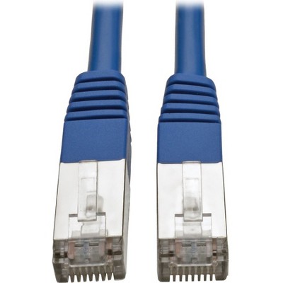 Tripp Lite Cat5e 350 MHz Molded Shielded STP Patch Cable (RJ45 M/M), Blue, 3 ft. (N105003BL)