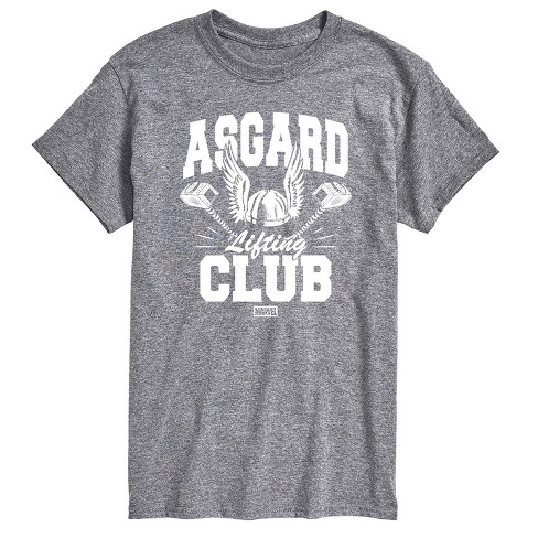 Men's - Marvel - Thor Asgard Lift Club Short Sleeve Graphic T-Shirt - image 1 of 3