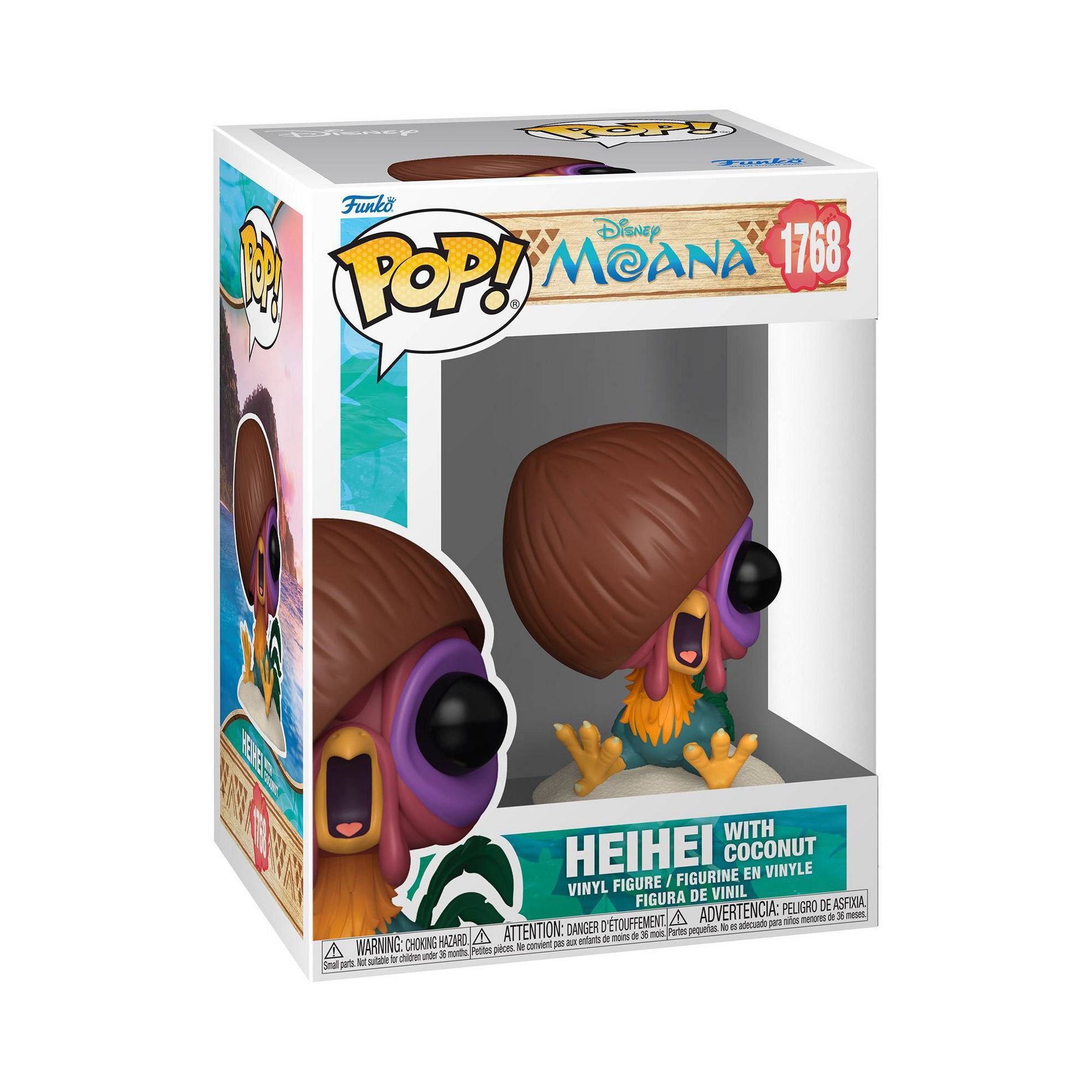 Funko Pop! Disney Moana- HeiHei with Coconut Vinyl Figure #1768