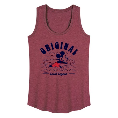 Women's Disney Original Local Friend Graphic Racerback Tank - Heather ...