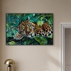 Art Remedy Jaguar Nap Tropical Jungle Animals Wall Art Framed - 2 of 4