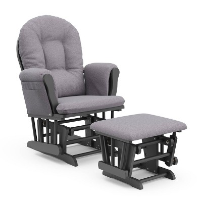 storkcraft glider and ottoman