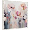Amanti Art 22"x22" Spring Fling Flowers IV by Irena Orlov Framed Canvas Wall Art Print - 2 of 4