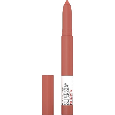 Maybelline SuperStay Ink Crayon Spiced Lipstick - Reach High - 0.04oz