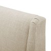 CAVINAS Mid-Century Modern Armchair,Padded Accent Chair with Comfortable Cushion for Living Room,Lounge,Office,Beige - 4 of 4