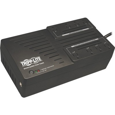 Tripp Lite UPS 650VA 325W Desktop Battery Back Up AVR Compact 120V USB Muted Alarm - Wall/Desktop/Floor Mountable - 12 Hour Recharge