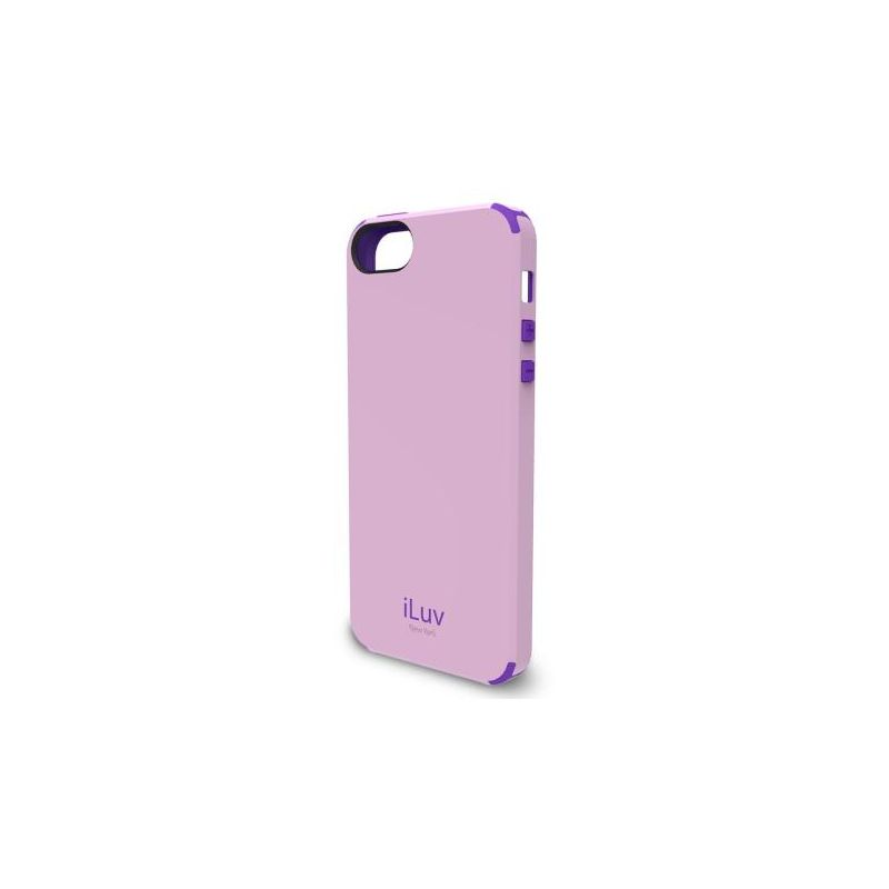 iLuv ICA7H321PNK Regatta Case for Apple iPhone 5 (Pink/Purple), 1 of 2