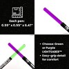Yoobi Star Wars Writing Set 2pk Green & Purple Lightsaber, School Supplies - 3 of 4