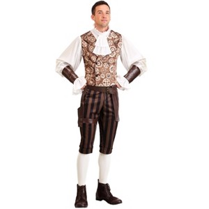 HalloweenCostumes.com Men's Steampunk Dandy Costume - 1 of 3