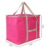 REGALWOVEN Foldable Organizer Zipper Storage Bags with Handles - 2 of 4