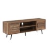 Mid-Century Storage TV Stand for TVs up to 70" with 2 Door - 3 of 4