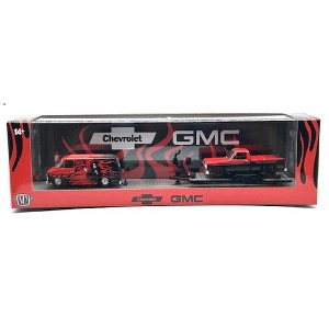 M2 Machines Auto Haulers '73 Chevy G10 & '76 GMC Sierra Grande 15 Squarebody - 1 of 3