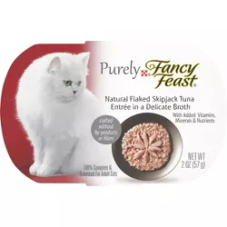 Purina Fancy Feast Natural Flaked Wet Cat Food - 2oz