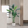 Modern Decor Artificial Bird of Paradise Tree for Indoor Outdoor Home Office Perfect Housewarming Gift - 3 of 4