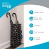 BirdRock Home Umbrella Holder Stand with Removable Water Tray - Line Design - Black - 2 of 4
