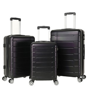 YONWAY Luggage Sets 3 Piece, Carry On Luggage Set with TSA Lock, Luggage Sets with Spinner Wheels, Luggage Set for Women - 1 of 4