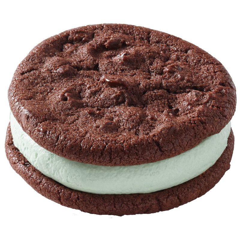 Thelma&#39;s Double Chocolate Cookie with Mint Ice Cream Sandwich - 6oz, 3 of 6