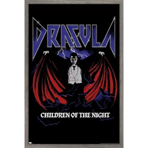 Trends International Dracula - Children Of The Night Framed Wall Poster Prints - 1 of 4
