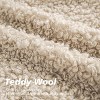 LISM 12"x20" Teddy Faux Fur Pillowcases,Decorative Lumbar Pillow Covers Set of 2 - 2 of 4