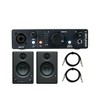 Arturia MiniFuse 1 Audio Interface Black with Studio Speakers and TRS Cables - 2 of 4