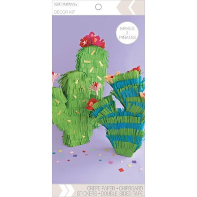 K&Company Cactus Crepe Paper Decor Kit