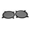 Unique Bargains Grill Cover Mesh Protector Car Speaker Cover Woofer Subwoofer Grill Black 8" 4Pcs - 4 of 4