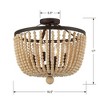 Crystorama Lighting Rylee 4 - Light Pendant in  Forged Bronze - 4 of 4